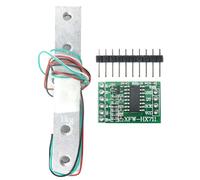 Sarini Modulo Breakout convertitore ADC HX711 Sensore di Peso della cella di carico Digitale 1 kg Adatto per Bilancia da Cucina Elettronica Portatile, Peso della cella di carico Fai-da-Te