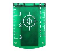 Sarini Piastra Target Laser, Piastra Target Magnetica per l'allineamento delle Linee Laser Dispositivo di misurazione Laser a Croce Laser per Aumentare la visibilità del Laser