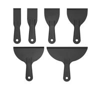 Sarini Raschietto per Colla in plastica Raschietto per Carta da Parati in plastica Raschietto per Pellicola Strumento Multifunzionale per Il Trattamento delle pareti Decorazione (Set da 6 Pezzi)