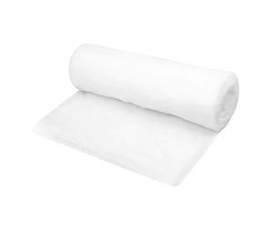 Sarini Rotolo di Coperta di Neve Artificiale di Natale, Coperta di Neve Artificiale Morbida, Fiocchi di Neve Artificiali, Decorazione per Cesto Regalo del Villaggio di Natale, 120 x 33 cm