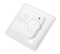 Sarini Termostato per Riscaldamento a Pavimento Termostato Meccanico con manopola rotativa 230V 16A Termostato Ambiente Incorporato