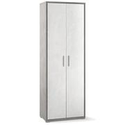 Sarmog Armadio 2 ante 4 ripiani h 199 cm colore Cemento