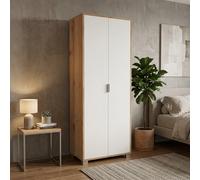 SARMOG Armadio Guardaroba 2 ante battenti 70x41x183 cm QUADRANTE