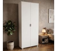 SARMOG Armadio Guardaroba 2 ante battenti 83x29x190 cm QUADRANTE 0992454