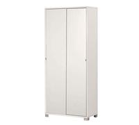 Mobile Armadio 2 Ante Scorrevoli Colore Bianco cm 82x41x h. 190