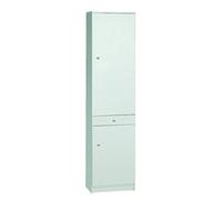 Sarmog Kit Mobile Multiuso Colonna 452k - H 183 L46 P29 Cm Con Ripiani (Bianco Liscio)