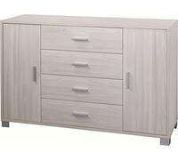 Sarmog Madia Due Ante Quattro cassetti Olmo Chiaro 136x41x h86 cm
