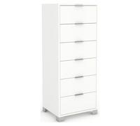 Sarmog QUADRANTE 771 Cassettiera 6 Cassetti Bianco neve (50cm)