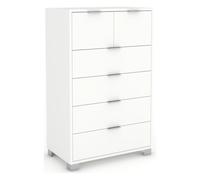 Sarmog QUADRANTE 772 Cassettiera 6 Cassetti Bianco neve (70cm)