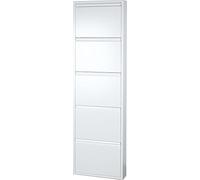 Scarpiera Acciaio 5A Bianco Acciaio 168H50L14 - Sarmog