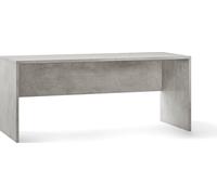 SARMOG Scrivania in Truciolato 180x69x76h cm colore Cemento Quadrante Db630k - ODB630CEK