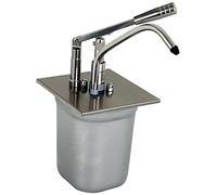Saro Dispenser per salse con pompa, coperchio con dosatore a pompa - modello 1/6 GN KD-0216