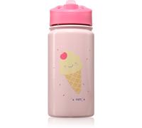 Saro Baby Thermos Bottle with Straw thermos con cannuccia Pink 350 ml