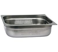 Saro BASIC Line - Contenitore per alimenti 1/2 GN perforato, profondità 100 mm