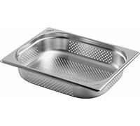 Saro Budget Line - Contenitore per alimenti 1/2 GN perforato, profondità 100 mm