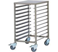 SARO Carrello per mensole, modello TW60/40L, cassetto longitudinale