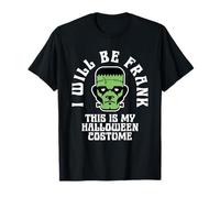 Sarò Frank Halloween Costume Frankenstein Men Boys Kids Maglietta