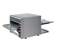 SARO GERRIT - Forno continuo, in acciaio inox, con calore superiore/inferiore regolabile, nastro trasportatore da 2 a 12 minuti, temperatura regolabile fino a 260°C, da 3,6 kW