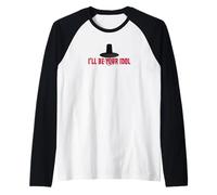 Sarò Il Tuo idolo | Frase Preferita dai Fan di K-Pop Maglia con Maniche Raglan