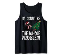 Sarò io Il Vero Problema Gatto di Natale Canotta