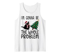 Sarò io Il Vero Problema Gatto di Natale Canotta