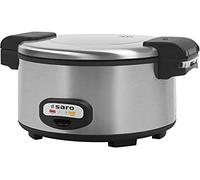 SARO JULIUS - Cuociriso elettrico,da 13 l, con pentola antiaderente, per preparare fino a 5,4 l/30 porzioni di riso, da 1,95 kW