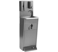 SARO Lavabo autonomo a mano con funzionamento a piedi; mobile