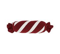 SARO LIFESTYLE Minty Delight Peppermint Candy Poly Filled Throw Pillow