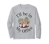 Sarò nel mio giardino di giardinaggio in ufficio Maglia a Manica