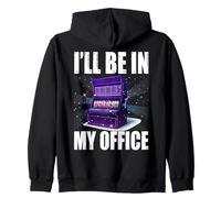 Sarò nel mio Office Slot Machine Felpa con Cappuccio