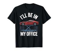 Sarò Nel Mio Ufficio Meccanico Garage Auto Repair Padre Maglietta