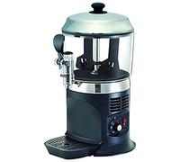 SARO NINA - Dispenser e agitatore di cacao, da 5 l, con temperatura regolabile in modo continuo da 30 a 90 °C, rubinetto, contenitore rimovibile, da 260 x 320 x 500 mm (l x P x H), 230 V, 1,1 kW