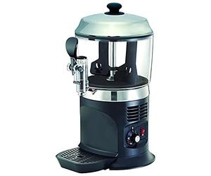 SARO NINA - Dispenser e agitatore di cacao, da 5 l, con temperatura regolabile in modo continuo da 30 a 90 °C, rubinetto, contenitore rimovibile, da 260 x 320 x 500 mm (l x P x H), 230 V, 1,1 kW