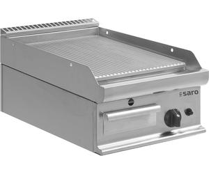 Saro Piastra a gas - Modello E7/KTG1BBR, da tavolo, acciaio