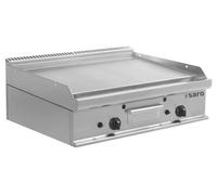 Saro Piastra a gas - Modello E7/KTG2BBL, da tavolo, acciaio
