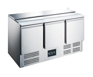 Saro Saladette, tavolo da lavoro refrigerato con 3 porte - modello ES 903