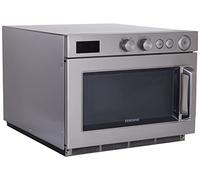 SARO SAMSUNG MJ2651 - Forno a microonde per ristorazione, da 26 l, 1500 W, con 5 livelli di potenza, in acciaio inox/ceramica, con manopola, display digitale per il tempo, impilabile, 230 V