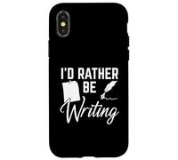 Sarò Scrivere Sceneggiatore Custodia per iPhone X/XS