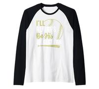 Sarò Sempre Il Suo più Grande Fan Maglia con Maniche Raglan