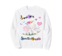 Sarò Sorella Maggiore 2026 Annunciare Gravidanza Elefante Felpa