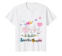 Sarò Sorella Maggiore 2026 Annunciare Gravidanza Elefante Maglietta