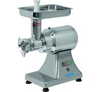 SARO SORENTO Tritacarne per la gastronomia, da circa 100 kg/h di potenza, con coclea in acciaio inox, 2 dischi forati (6/8 mm), coltello a croce, pestello e tubo per insaccare, da 0,55 kW