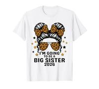 Sarò Un Annuncio di Gravidanza della Sorella Maggiore 2026 Maglietta