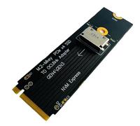 SAROAD 1 PCS PCB M.2 NVME a U.2 Oculink SFF-8612 Adattatore PCI-E NGFF Multi-Function Adapter GEN4