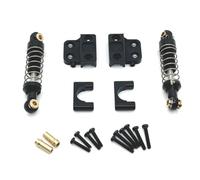 SAROAD Fissaggio a molla posteriore in alluminio fai da te RC Auto RC Accessori auto per MN 1/12 MN82 LC79 MN78 Nero