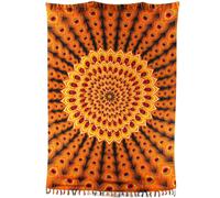 Sarong Avvolgere Gonna Spiaggia Nuoto Cover Abito Stampa Sciarpa Rayon