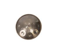Sarospan Handpan - Tamburo da 55,9 cm, 12 note D Kurd 440 Hz, con custodia morbida, bacchette, supporto, adesivi per note, panno per la pulizia, video sulle performance dell'artista