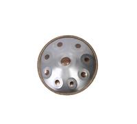 Sarospan Handpan - Tamburo da 55,9 cm, 9 note D Kurd 440 Hz, con custodia morbida, bacchette, supporto, adesivi per note, panno per la pulizia, video sulle performance dell'artista
