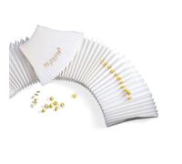 Sartorius Linters di cotone e polpa raffinata germinazione, formato fogli piegati, 20 varietà, bianco, larghezza 110 mm, lunghezza 2000 mm, 1008 pezzi