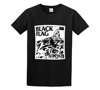 SaRueLsb Man's T-Shirt Black Flag Six Pack S-3XL Black Black S